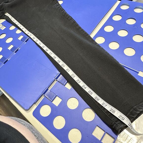 Vintage America Blues Boho Skinny‎ Women's Jeans Black Plus 16W 33 GUC - Picture 13 of 13